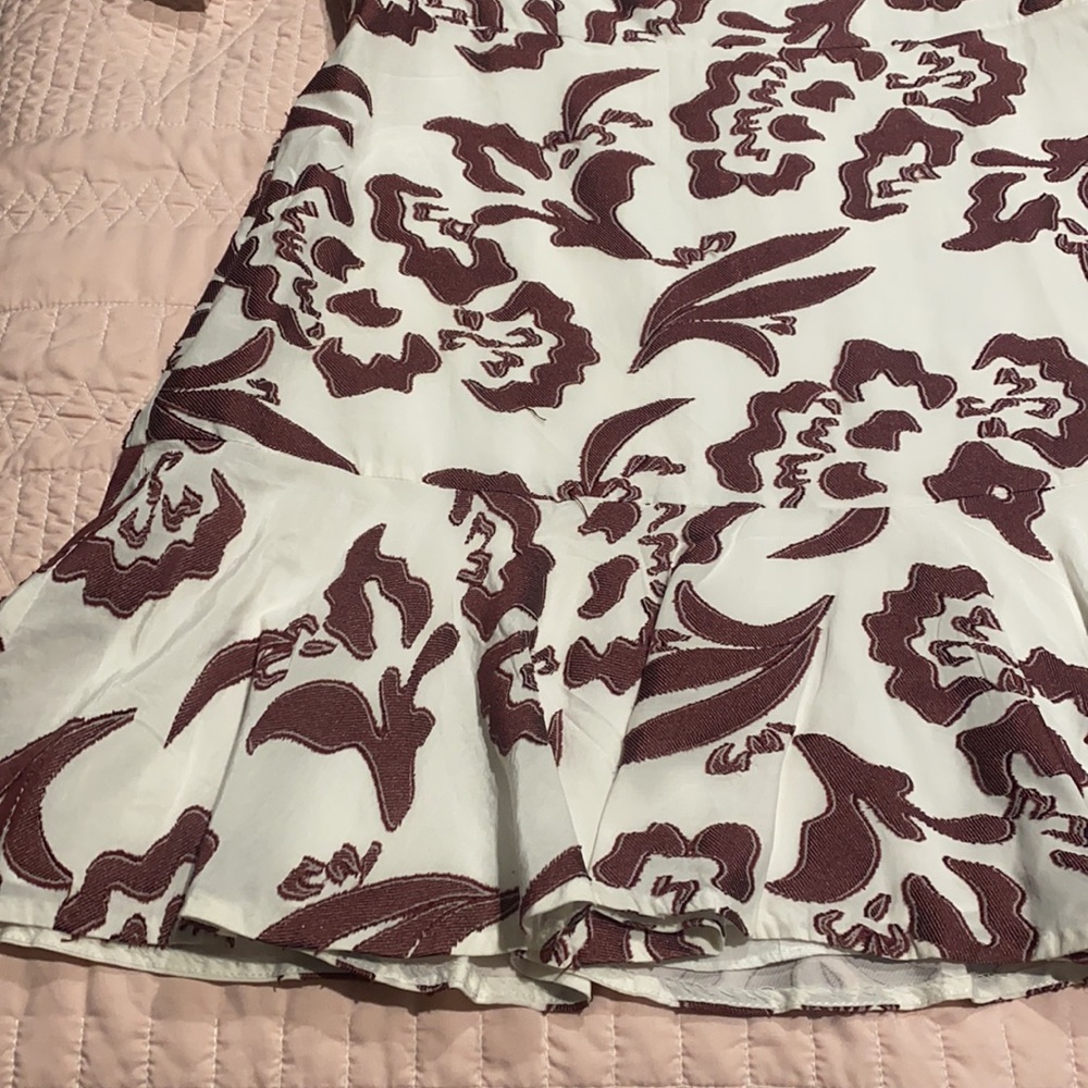 Rebbeca Taylor Designer Amea Floral ruffle Woman’s dress - Picture 5 of 13